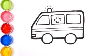 消防车简笔画 消防车简笔画